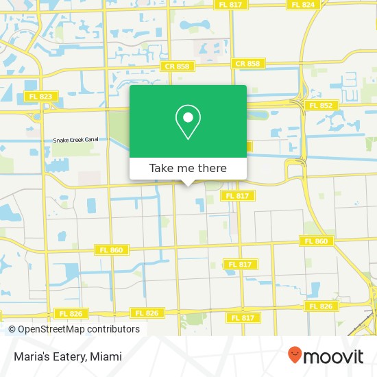 Mapa de Maria's Eatery