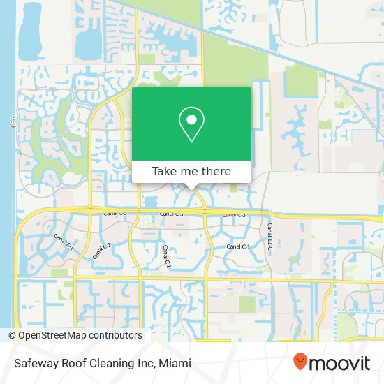 Safeway Roof Cleaning Inc map