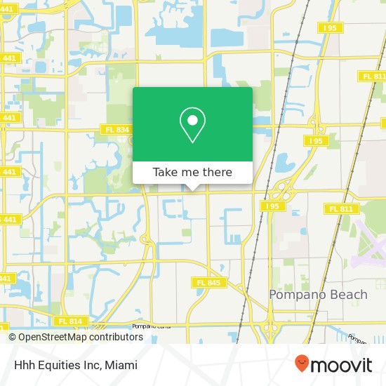 Hhh Equities Inc map