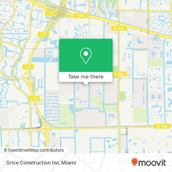 Grice Construction Inc map