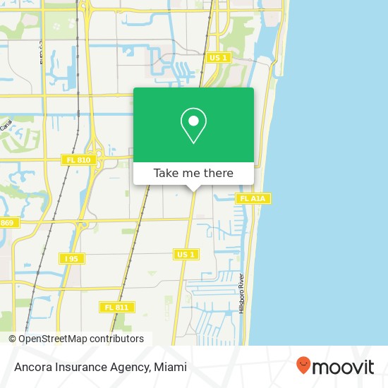 Mapa de Ancora Insurance Agency
