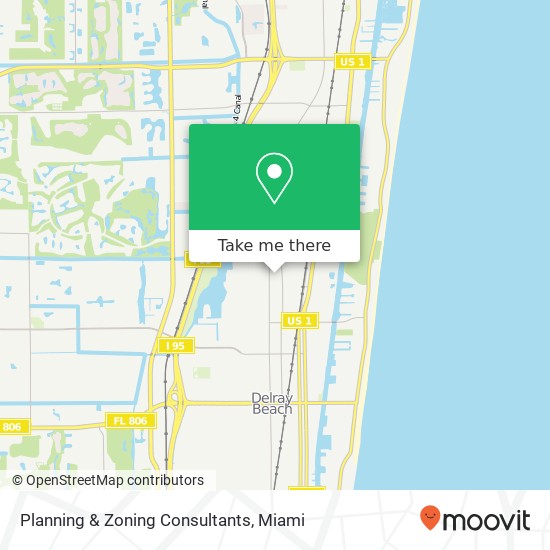 Mapa de Planning & Zoning Consultants