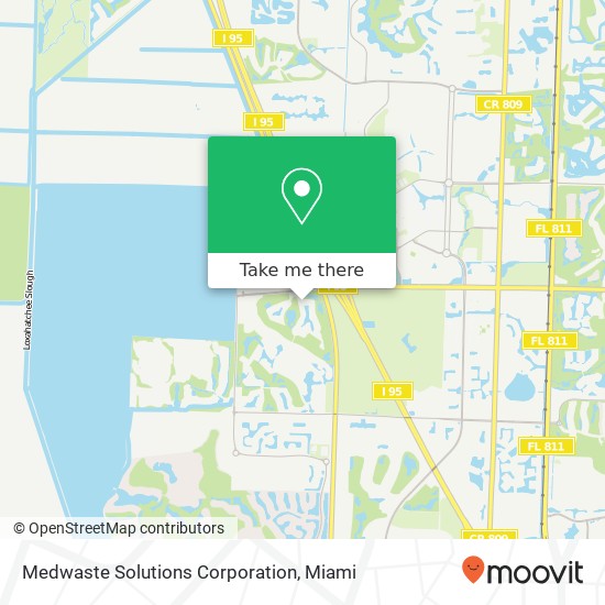 Mapa de Medwaste Solutions Corporation