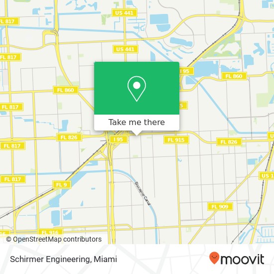 Schirmer Engineering map