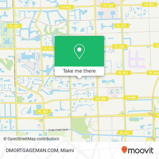 DMORTGAGEMAN.COM map