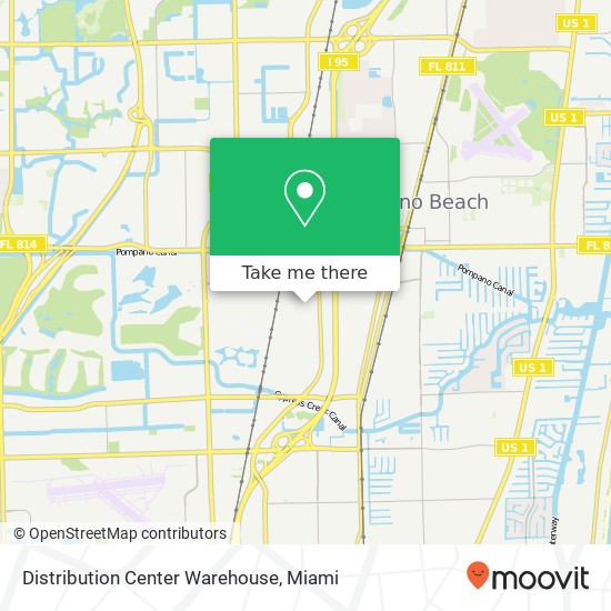 Mapa de Distribution Center Warehouse