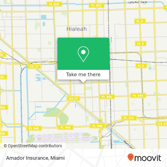 Amador Insurance map