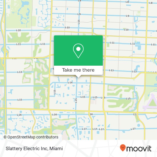 Mapa de Slattery Electric Inc