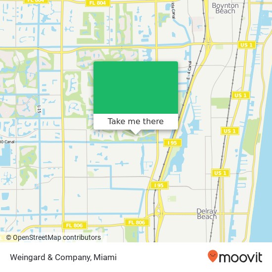 Weingard & Company map