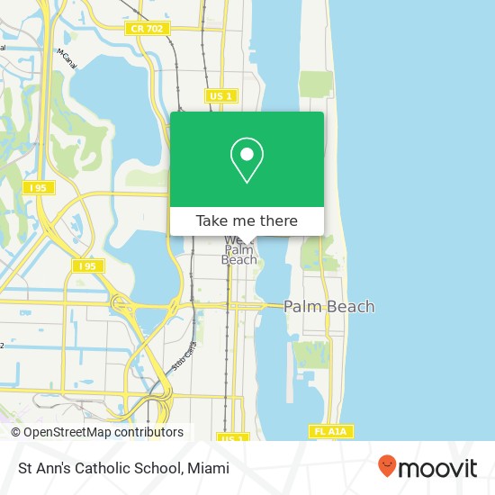St Ann's Catholic School map