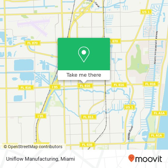 Mapa de Uniflow Manufacturing