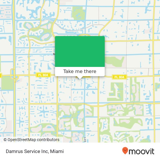 Damrus Service Inc map