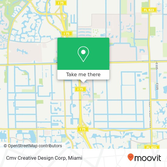 Cmv Creative Design Corp map