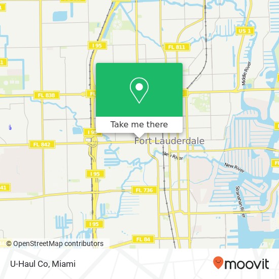 U-Haul Co map