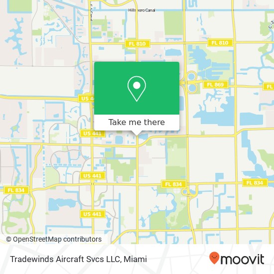 Tradewinds Aircraft Svcs LLC map