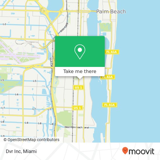 Dvr Inc map