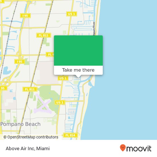 Above Air Inc map