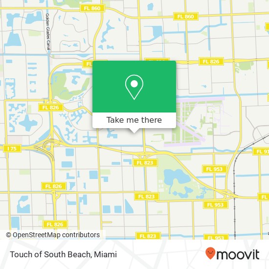 Touch of South Beach map