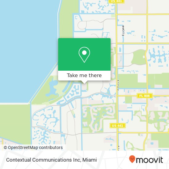 Contextual Communications Inc map