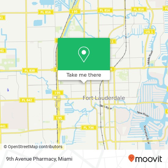 Mapa de 9th Avenue Pharmacy