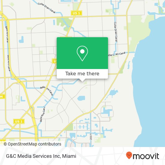 G&C Media Services Inc map