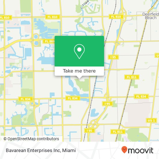 Bavarean Enterprises Inc map