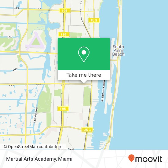 Mapa de Martial Arts Academy