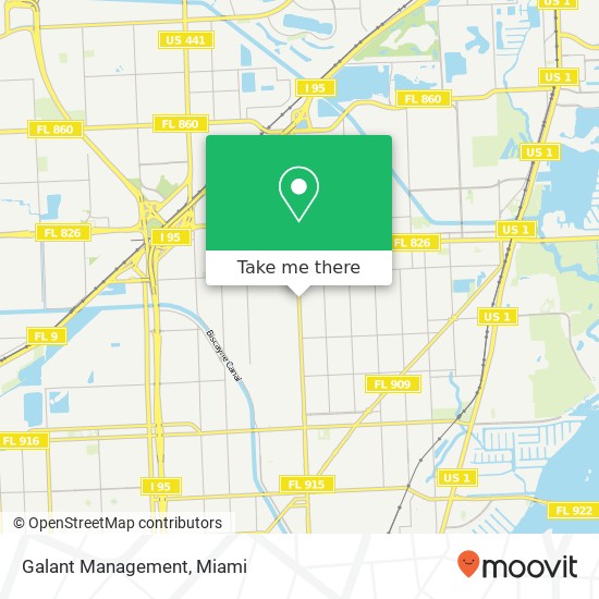 Galant Management map