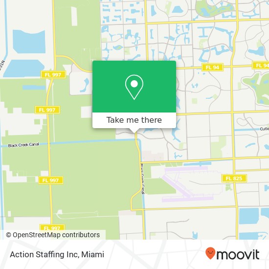 Action Staffing Inc map