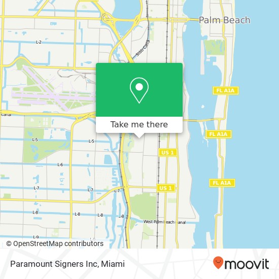 Mapa de Paramount Signers Inc