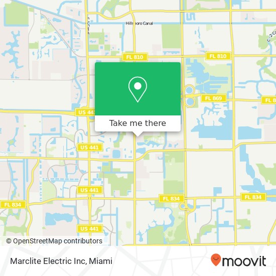 Marclite Electric Inc map