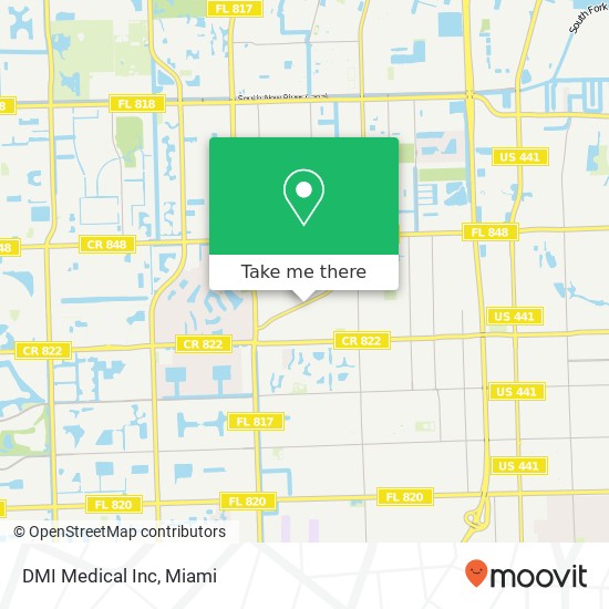 Mapa de DMI Medical Inc