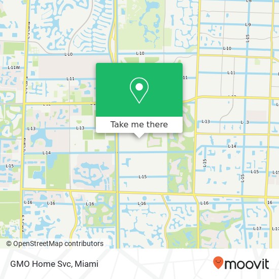 Mapa de GMO Home Svc