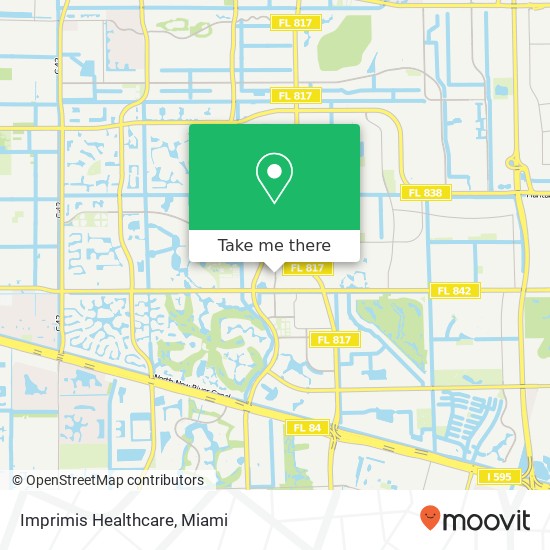 Imprimis Healthcare map