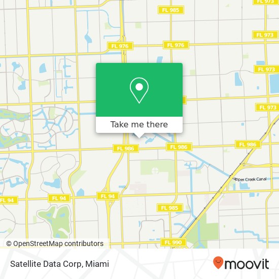 Satellite Data Corp map