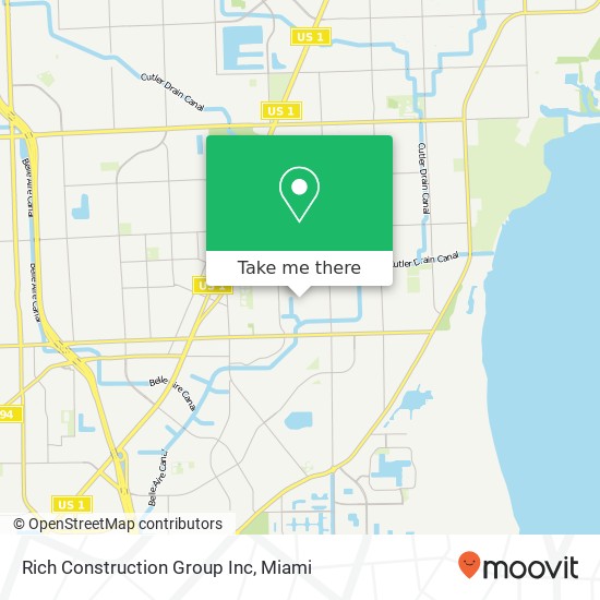 Rich Construction Group Inc map