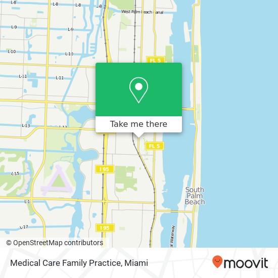 Medical Care Family Practice map