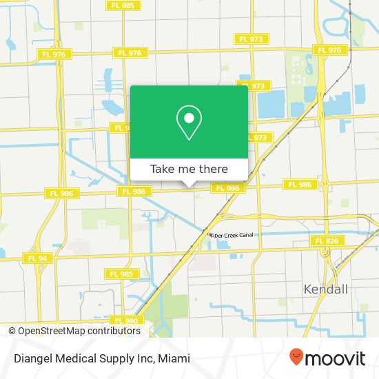 Mapa de Diangel Medical Supply Inc