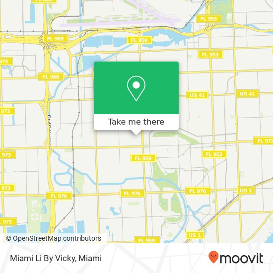 Miami Li By Vicky map