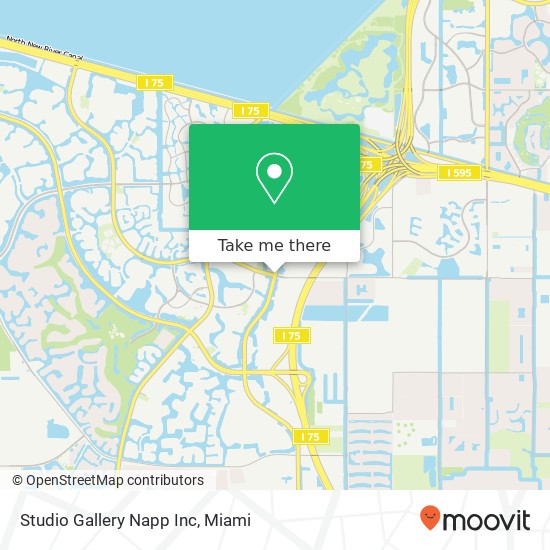 Studio Gallery Napp Inc map