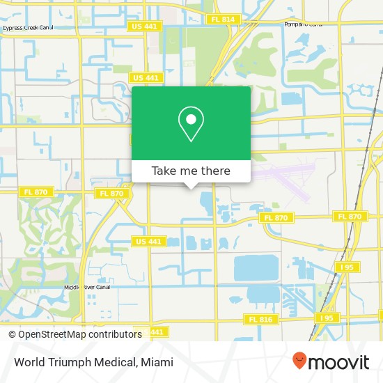 Mapa de World Triumph Medical