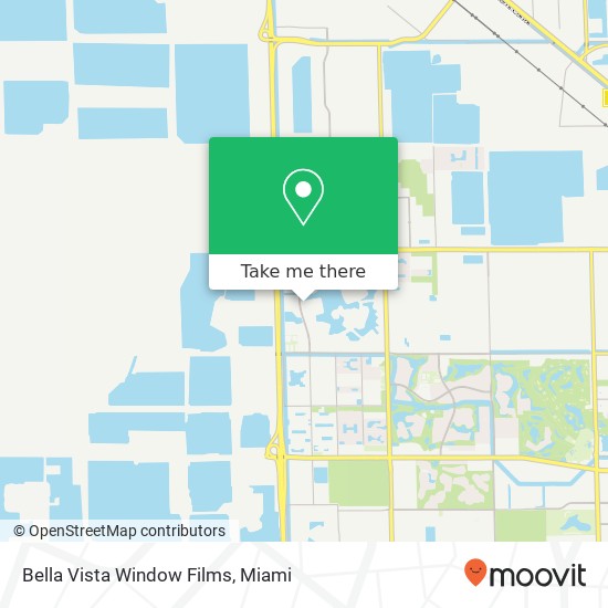 Bella Vista Window Films map