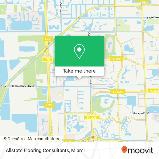 Mapa de Allstate Flooring Consultants