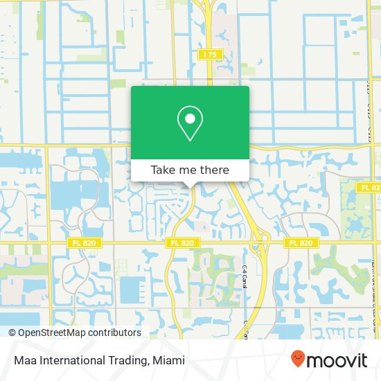 Maa International Trading map