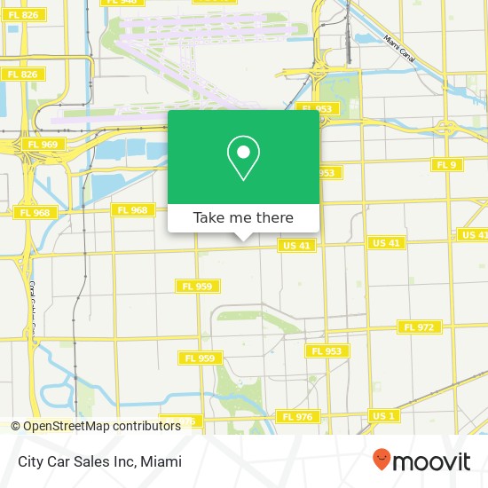 Mapa de City Car Sales Inc