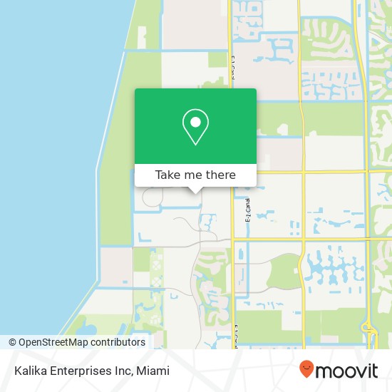 Kalika Enterprises Inc map