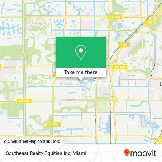 Southeast Realty Equities Inc map