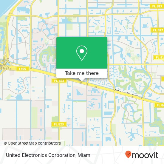 United Electronics Corporation map