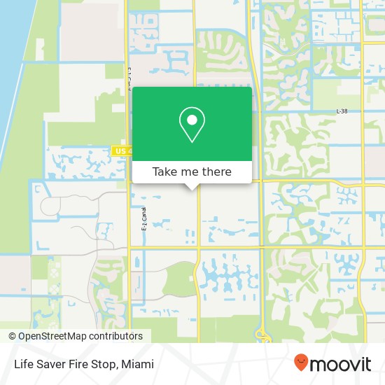 Life Saver Fire Stop map