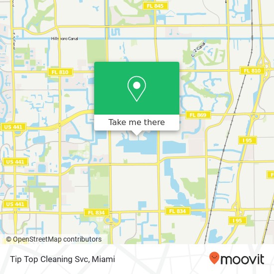 Tip Top Cleaning Svc map